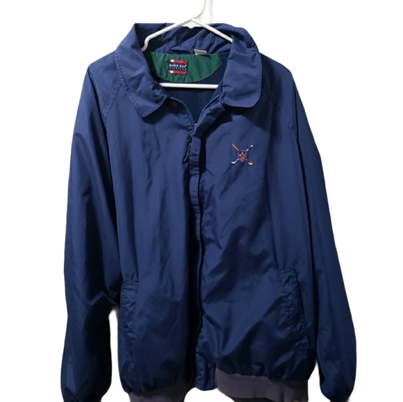 Bugle Boy Other - Bugle Boy Jacket XXL Navy Blue Retro Golf Coat